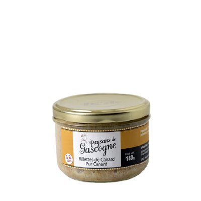 RILLETTES PUR CANARD 80G