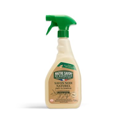 ECOLOGICAL BLACK SOAP SPRAY 750ML - OLIVE OIL