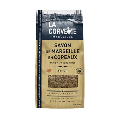 COPEAUX DE SAVON DE MARSEILLE 750G - OLIVE